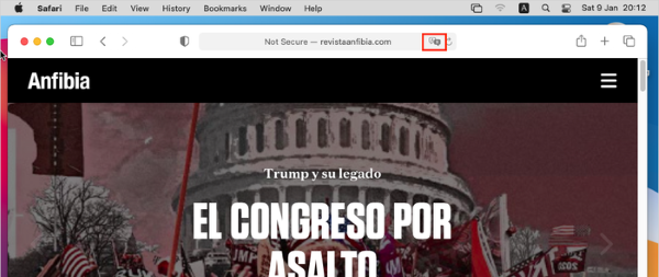 Tìm và nhấn chọn biểu tượng Dịch (Translate)