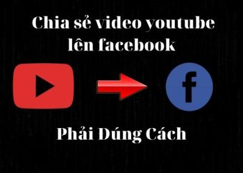 cách đưa video từ youtube lên facebook