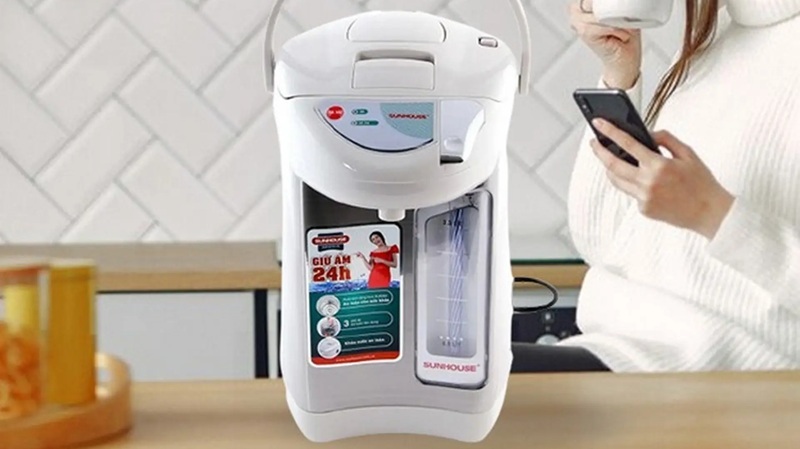 Cấu tạo điển hình của bình thủy điện Sunhouse SHD1533