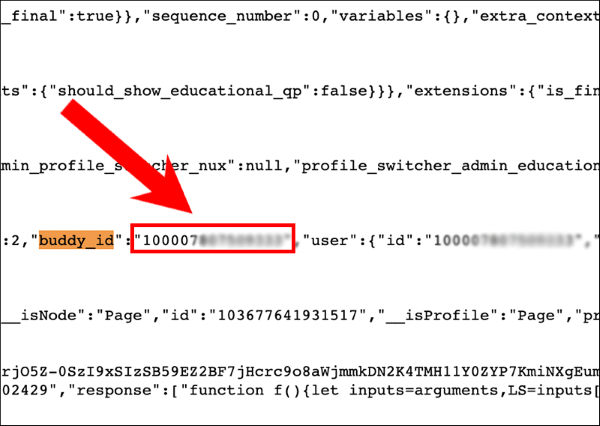 Dãy số dạng 10000xxxxxxxxxx là ID của người thường xuyên vào trang cá nhân của bạn