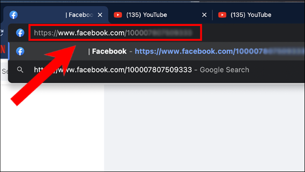 Nhấn Enter để chuyển đến trang cá nhân của người đó