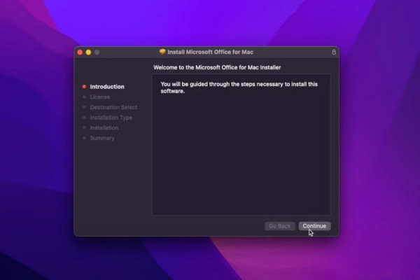 Nhấn Continue, sau đó chọn Agree để đồng ý với điều khoản sử dụng
