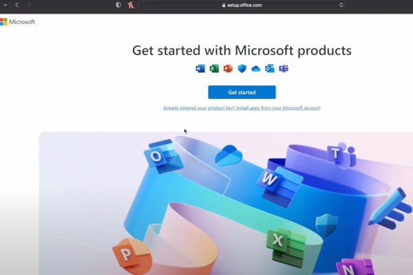 Nhấn Sign in và đăng nhập tài khoản Microsoft