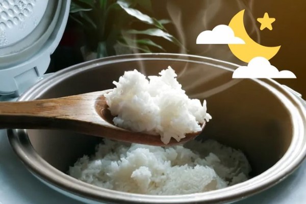 Cơm nguội khi để qua đêm vẫn có thể ăn được 