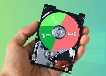 chia ổ đĩa win 10