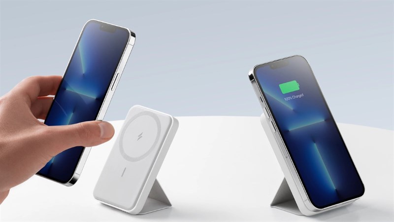 cục sạc dự phòng không dây