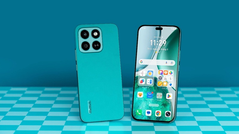 Honor X8c thiết kế tinh tế,trải nghiệm cầm nắm chắc tay