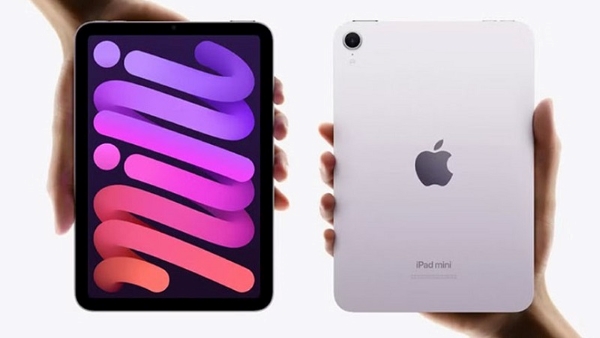 iPad Mini 7 mang phong cách thiết kế cạnh phẳng hiện đại 