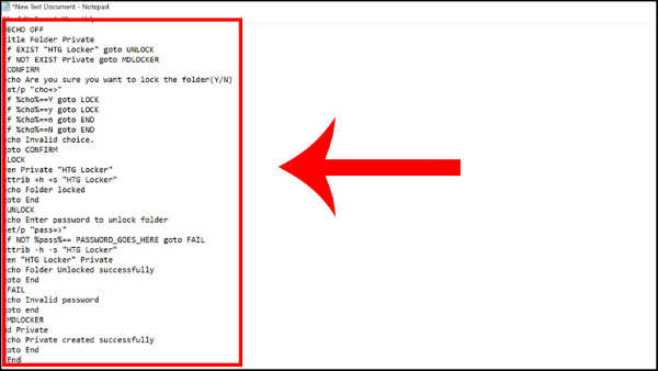Dán đoạn mã vào văn bản mới