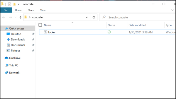 Thư mục Private biến mất và dữ liệu được bảo vệ