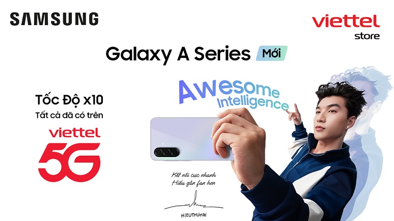 Galaxy A Series 5G – Số 1 về giá tại Viettel Store