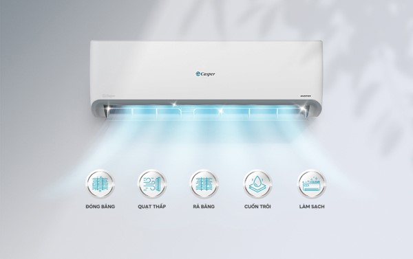 Điều hòa Casper 1 chiều Inverter 9000BTU QC-09IS36