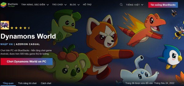 Tải và chơi Dynamons 6 trên máy tính