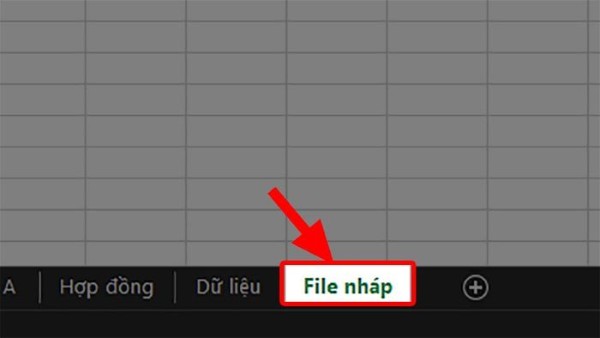 Sheet Tab là một thành phần quan trọng trong Excel