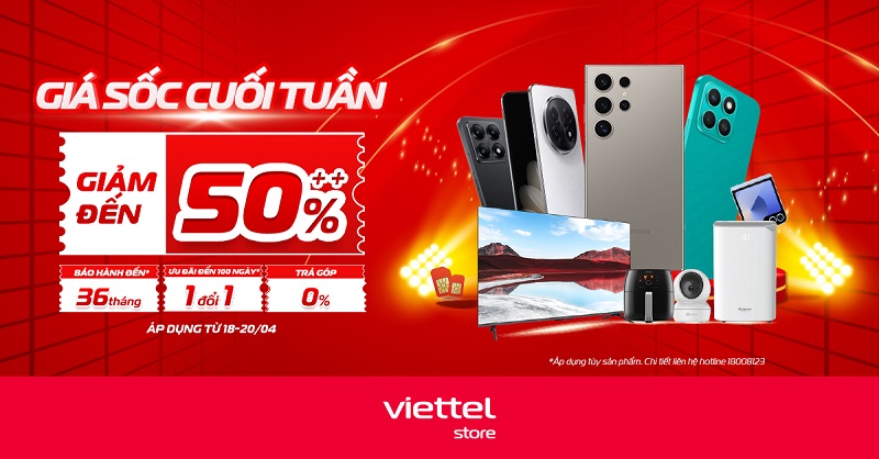 Giá sốc cuối tuần