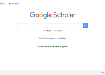 Hướng dẫn sử dụng Google scholar