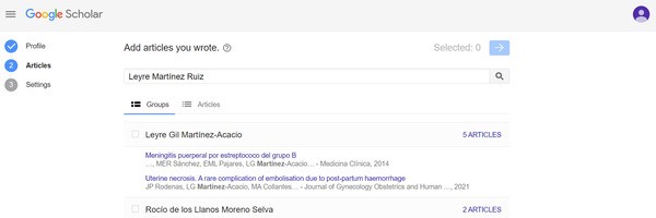 Bạn có thể chọn các bài viết hiện có trong danh sách
