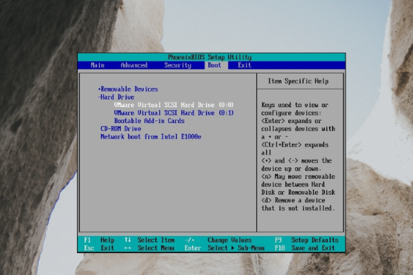 Nhấn F9 để chọn vào “Restore Defaults”