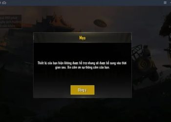Lỗi "Thiết bị không hỗ trợ" khi chơi PUBG Mobile
