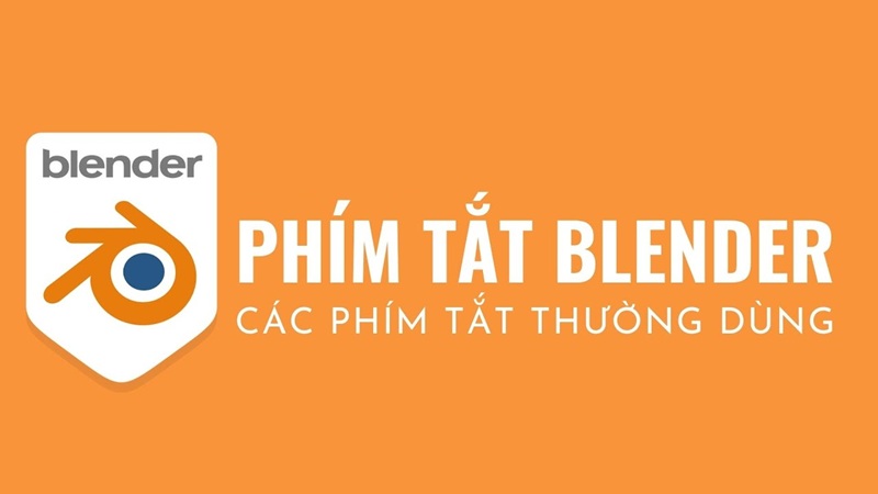 phím tắt Blender
