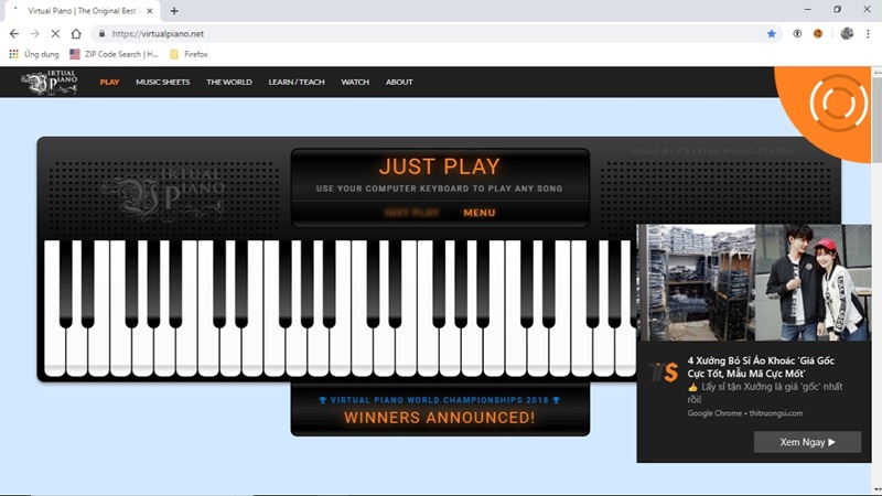 Học đàn Piano Online thông qua các nền tảng kỹ thuật số