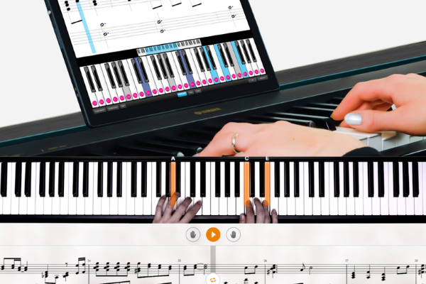 Người học có thể điều chỉnh tốc độ học Piano Online linh hoạt