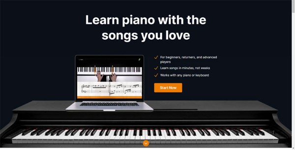 Học piano online ứng dụng công nghệ hiện đại