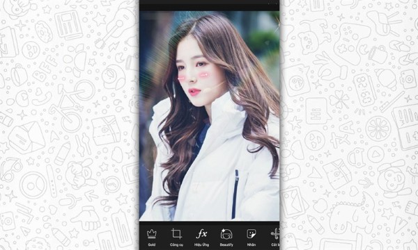 Kết quả sau khi hoàn tất các bước chỉnh sửa