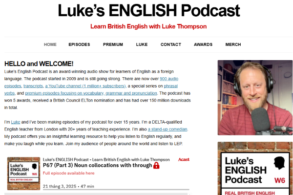 Luke's English Podcast