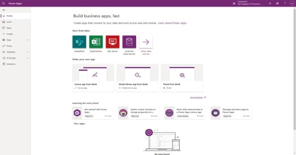 Một số lưu ý khi sử dụng Power App 