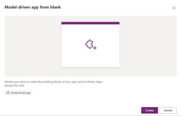 Nhấn chọn Create để bắt đầu