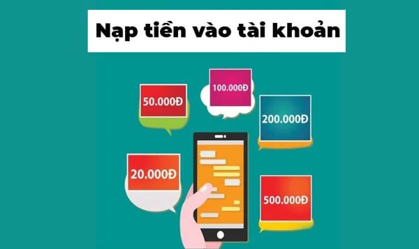 Nạp tiền tài khoản điện thoại