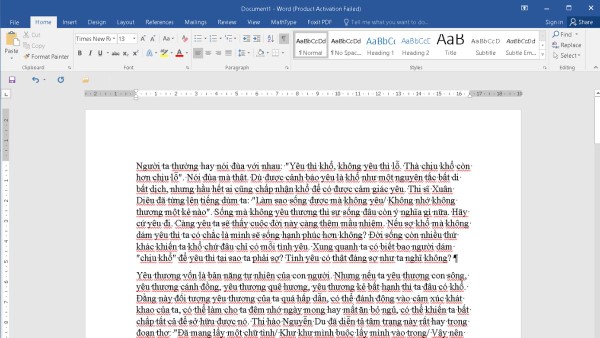 Mọi Section Break trong tài liệu sẽ được loại bỏ hoàn toàn