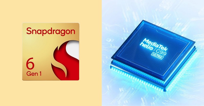 So sánh Snapdragon 6 Gen 1 và Helio G99 Ultra