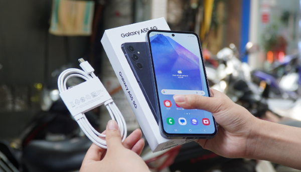 Galaxy A56 và A55 đều sở hữu viên pin dung lượng 5.000 mAh