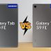 So sánh Samsung Galaxy Tab S10 FE và Tab S9 FE