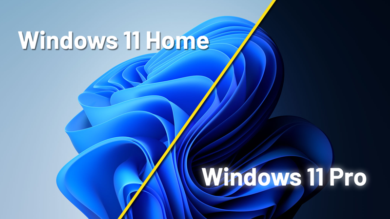 So sánh Win 11 Home và Pro