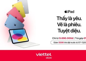 Thể lệ đặt trước iPad A16 tại Viettel Store