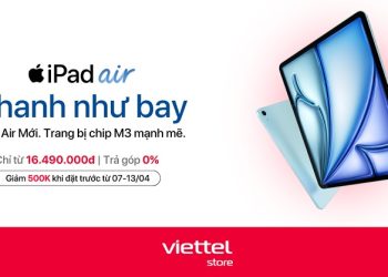 Thể lệ đặt trước iPad Air M3 tại Viettel Store
