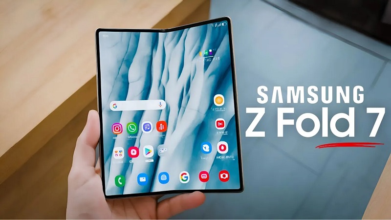 thiết kế Galaxy Z Fold7