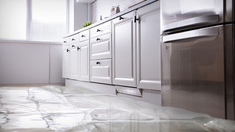 Ngăn mát tủ lạnh bị chảy nước 