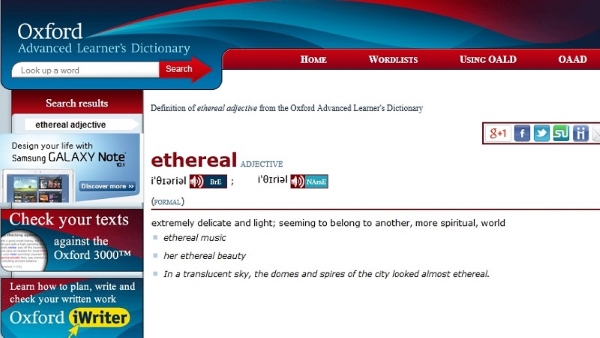 Oxford Learner’s Dictionaries