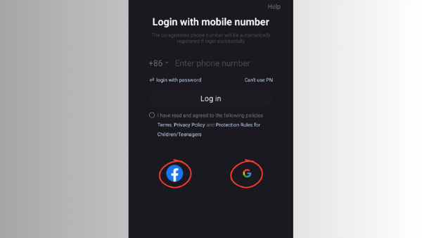 Chỉ cần chọn biểu tượng tương ứng với phương thức bạn muốn sử dụng