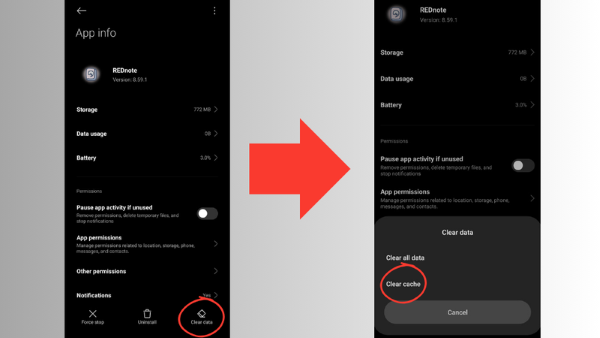Bạn có thể thử khởi động lại ứng dụng