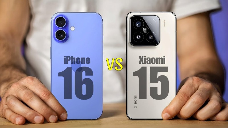xiaomi 15 vs iphone 16