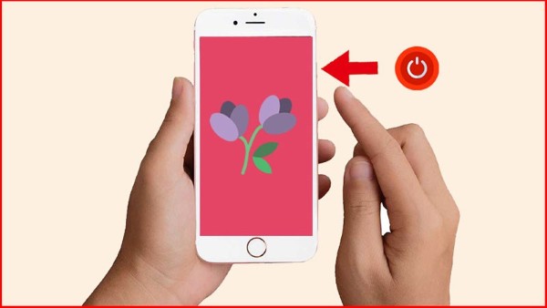 Nhấn giữ nút nguồn → Vuốt sang trái