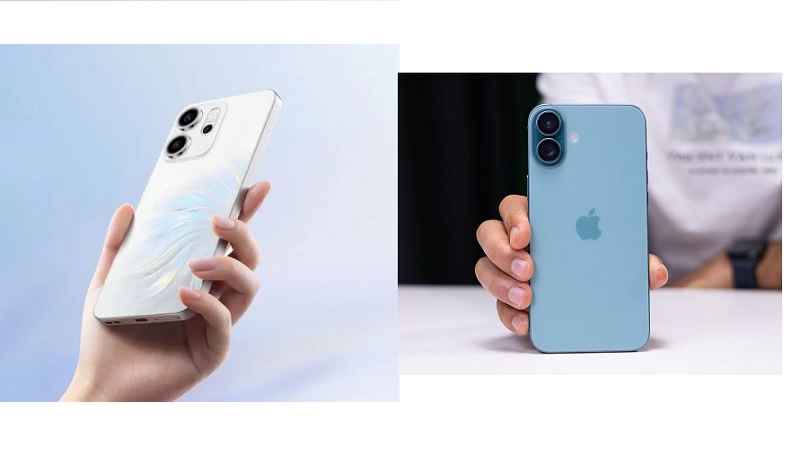 So sánh OPPO Reno14 Pro và iPhone 16