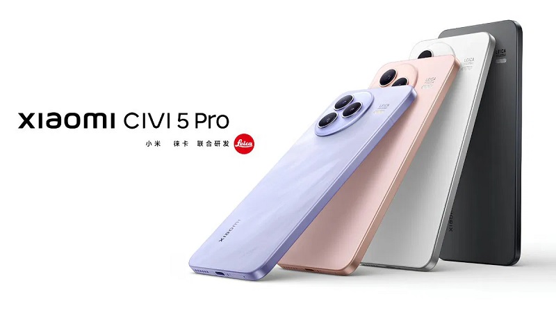 Xiaomi CIVI 5 Pro ra mắt