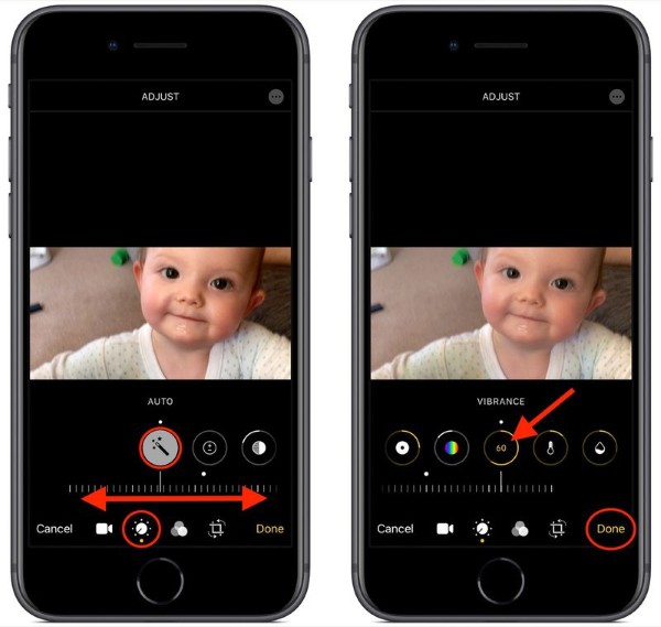 Điều chỉnh các tham số video