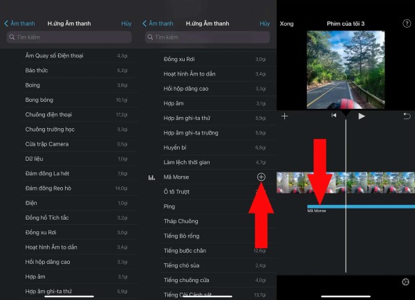 Điều chỉnh mức độ âm thanh để tạo ra hiệu ứng âm thanh